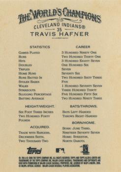 2006 Topps Allen & Ginter #35 Travis Hafner Back