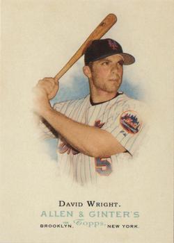2006 Topps Allen & Ginter #8 David Wright Front