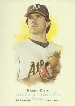 2006 Topps Allen & Ginter #90 Barry Zito Front