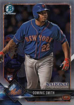 2018 Bowman Chrome National Convention #BNR-DS Dominic Smith Front