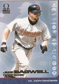 2000 Pacific Omega - NL Contenders #8 Jeff Bagwell Front