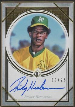 2018 Topps Transcendent Collection - Transcendent Collection Autographs #TCA-RH Rickey Henderson Front