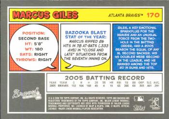 2006 Bazooka #170 Marcus Giles Back