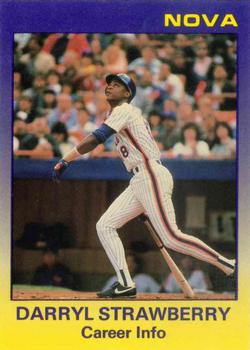 1988-89 Star Nova #15 Darryl Strawberry Front