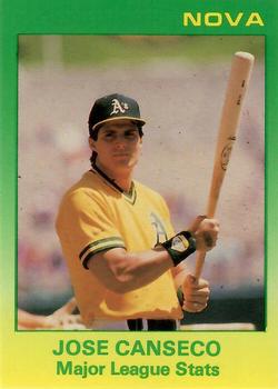 1988-89 Star Nova #38 Jose Canseco Front