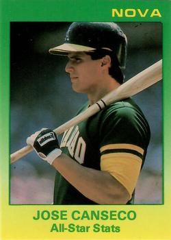 1988-89 Star Nova #39 Jose Canseco Front