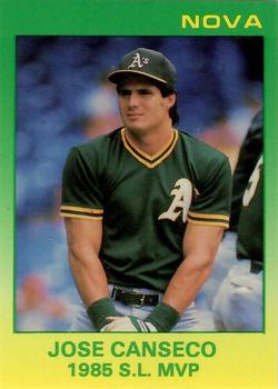 1988-89 Star Nova #41 Jose Canseco Front