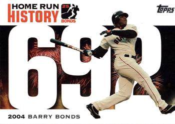 2006 Topps - Barry Bonds Home Run History #BB 692 Barry Bonds Front