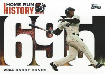 2006 Topps - Barry Bonds Home Run History #BB 695 Barry Bonds Front