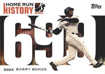 2006 Topps - Barry Bonds Home Run History #BB 699 Barry Bonds Front