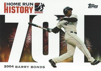 2006 Topps - Barry Bonds Home Run History #BB 701 Barry Bonds Front
