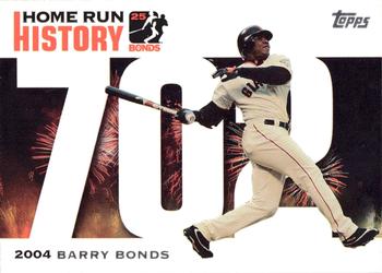 2006 Topps - Barry Bonds Home Run History #BB 702 Barry Bonds Front