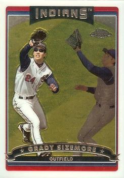 2006 Topps Chrome #166 Grady Sizemore Front