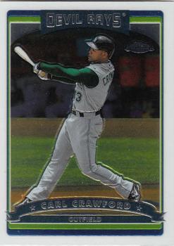 2006 Topps Chrome #3 Carl Crawford Front