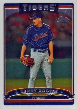 2006 Topps Chrome #27 Kenny Rogers Front