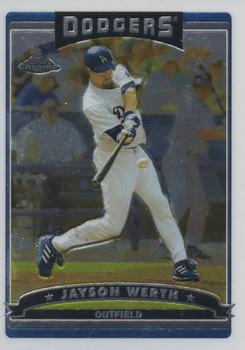 2006 Topps Chrome #54 Jayson Werth Front