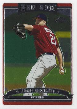 2006 Topps Chrome #69 Josh Beckett Front