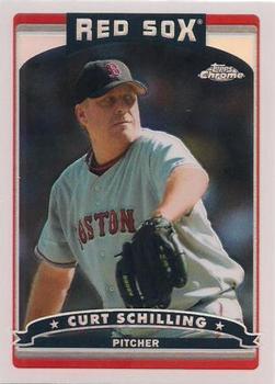 2006 Topps Chrome #240 Curt Schilling Front