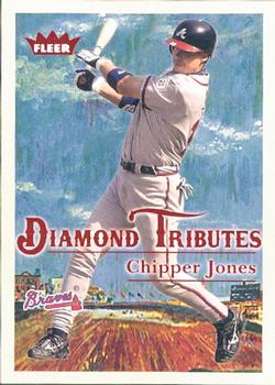 2005 Fleer Tradition - Diamond Tributes #5 DT Chipper Jones Front