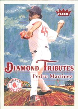 2005 Fleer Tradition - Diamond Tributes #8 DT Pedro Martinez Front