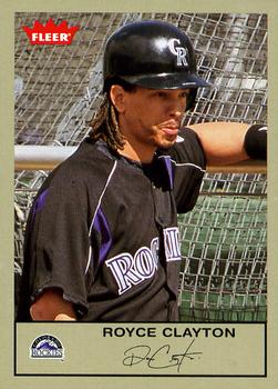 2005 Fleer Tradition - Gray Backs #60 Royce Clayton Front