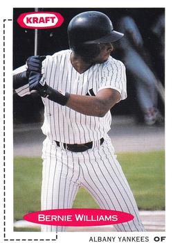 1991 Classic Best Kraft Albany-Colonie Yankees #3 Bernie Williams Front