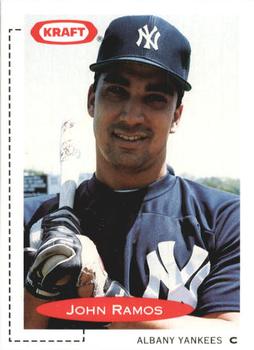 1991 Classic Best Kraft Albany-Colonie Yankees #4 John Ramos Front