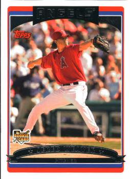 2006 Topps Updates & Highlights #UH140 Jered Weaver Front