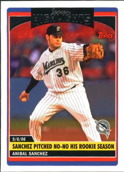 2006 Topps Updates & Highlights #UH174 Anibal Sanchez Front