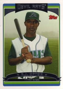 2006 Topps Updates & Highlights #UH108 B.J. Upton Front