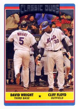 2006 Topps Updates & Highlights #UH327 David Wright / Cliff Floyd Front