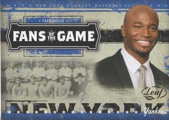 2005 Leaf - Fans of the Game #FG-3 Taye Diggs Front