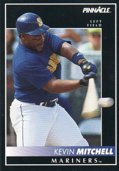 1992 Pinnacle #393 Kevin Mitchell Front