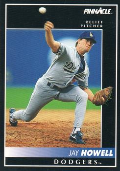 1992 Pinnacle #444 Jay Howell Front