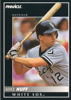 1992 Pinnacle #485 Mike Huff Front