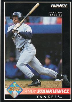1992 Pinnacle #564 Andy Stankiewicz Front