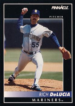 1992 Pinnacle #388 Rich DeLucia Front