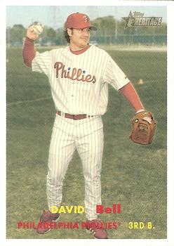 2006 Topps Heritage #166 David Bell Front