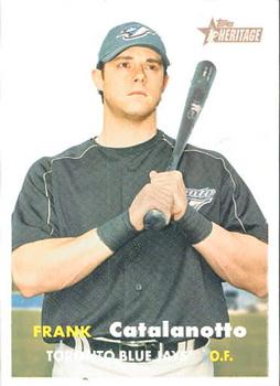 2006 Topps Heritage #17 Frank Catalanotto Front