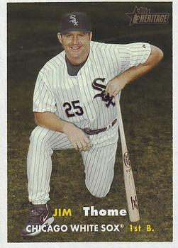 2006 Topps Heritage #129 Jim Thome Front