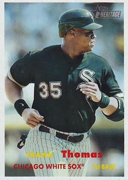 2006 Topps Heritage #140 Frank Thomas Front