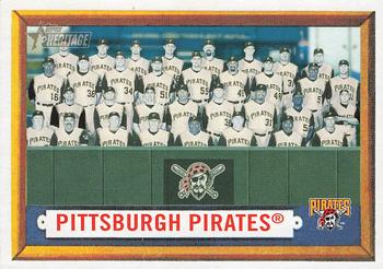 2006 Topps Heritage #161 Pittsburgh Pirates Front