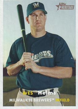2006 Topps Heritage #179 Wes Helms Front