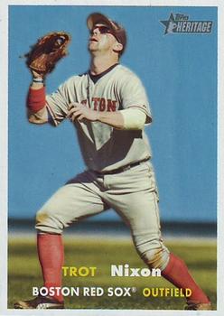 2006 Topps Heritage #187 Trot Nixon Front