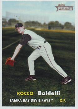 2006 Topps Heritage #212 Rocco Baldelli Front