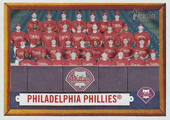 2006 Topps Heritage #214 Philadelphia Phillies Front