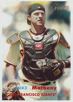 2006 Topps Heritage #235 Mike Matheny Front