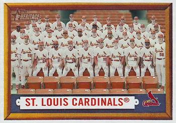 2006 Topps Heritage #243 St. Louis Cardinals Front