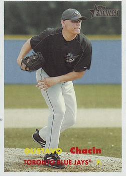 2006 Topps Heritage #256 Gustavo Chacin Front