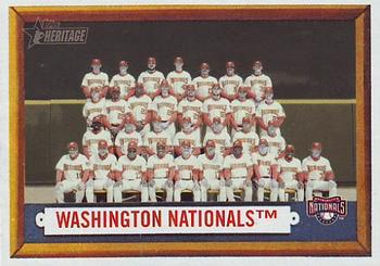 2006 Topps Heritage #270 Washington Nationals Front